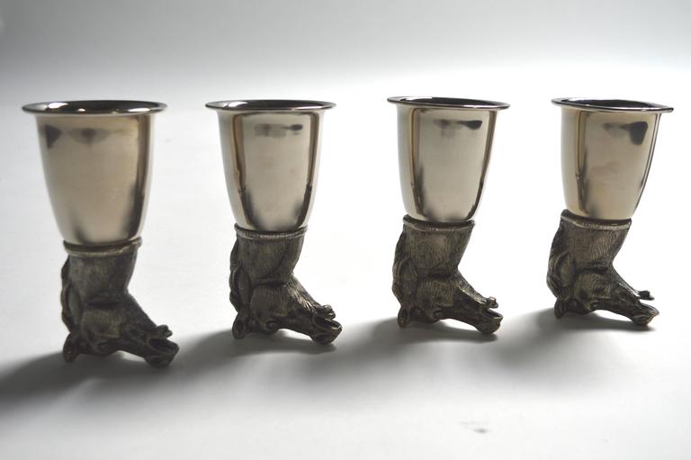 Set of Eight Gucci Stirrup Cups at 1stDibs stirrup cups for sale