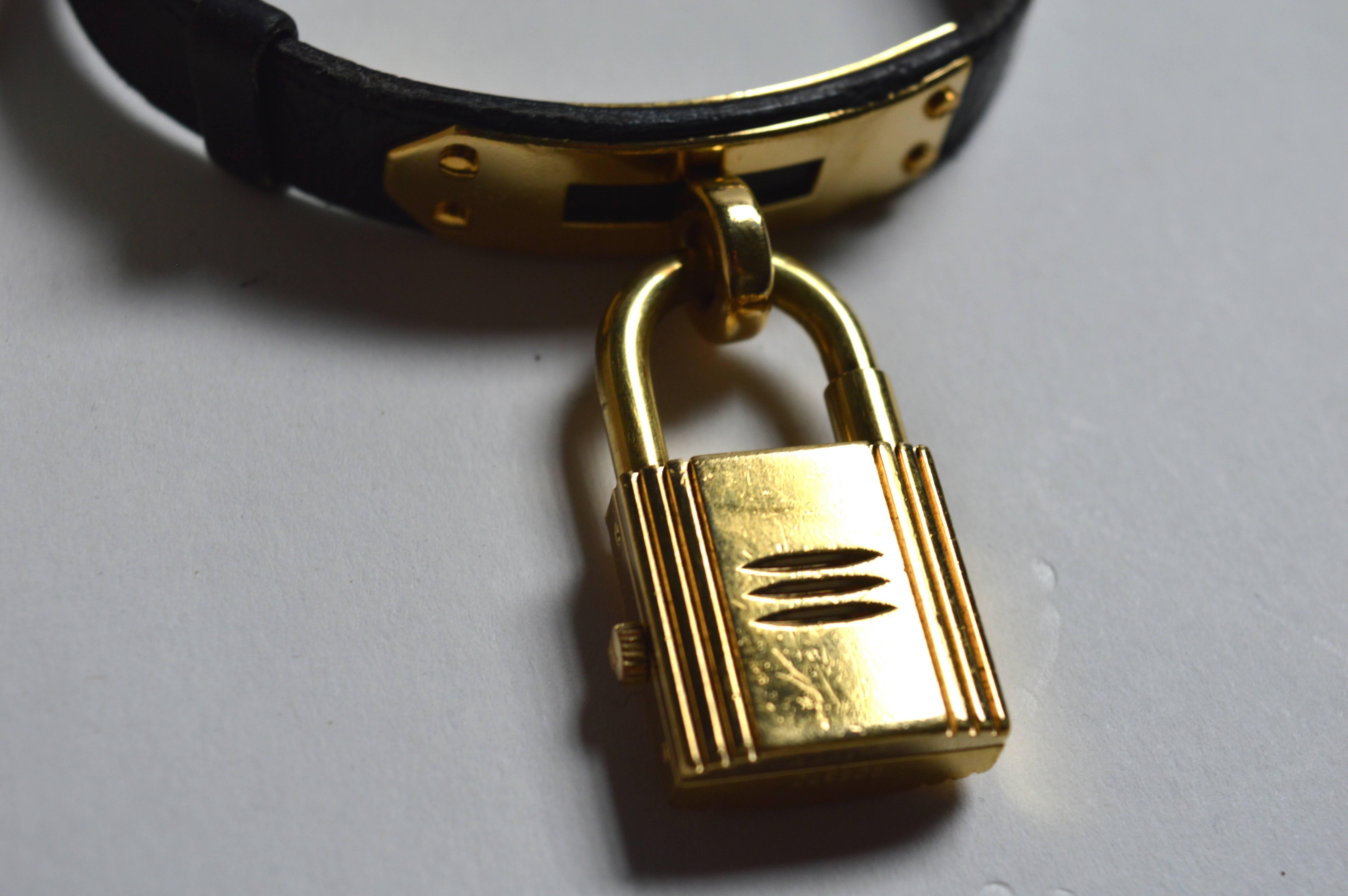 Hermes Kelly Watch In Excellent Condition In Los Angeles, CA