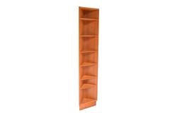 Pair of Teak Corner Shelves
