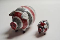 Pair of Raymor Piggy Banks