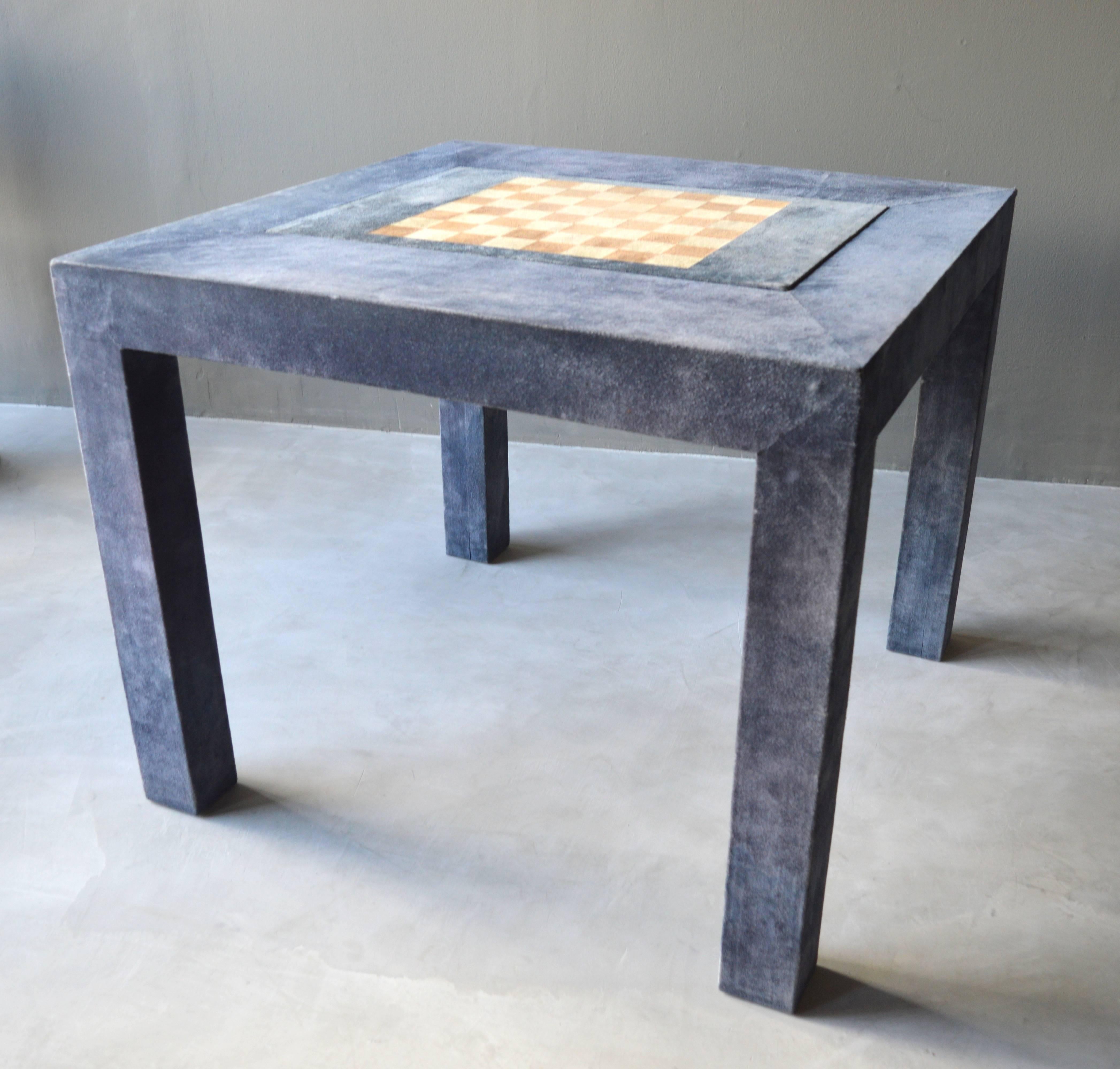 suede table