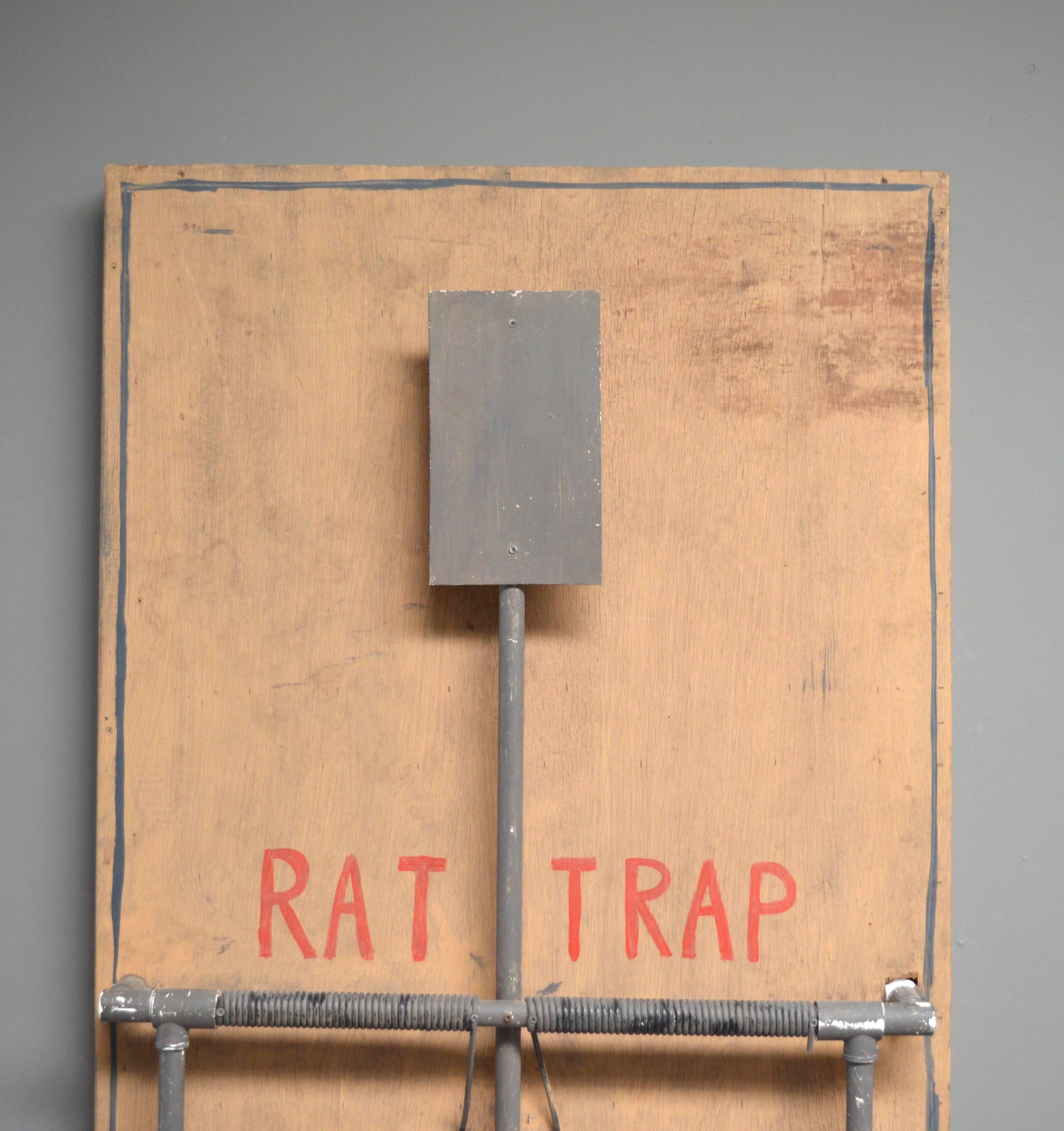 Mid-20th Century Giant Rat Trap