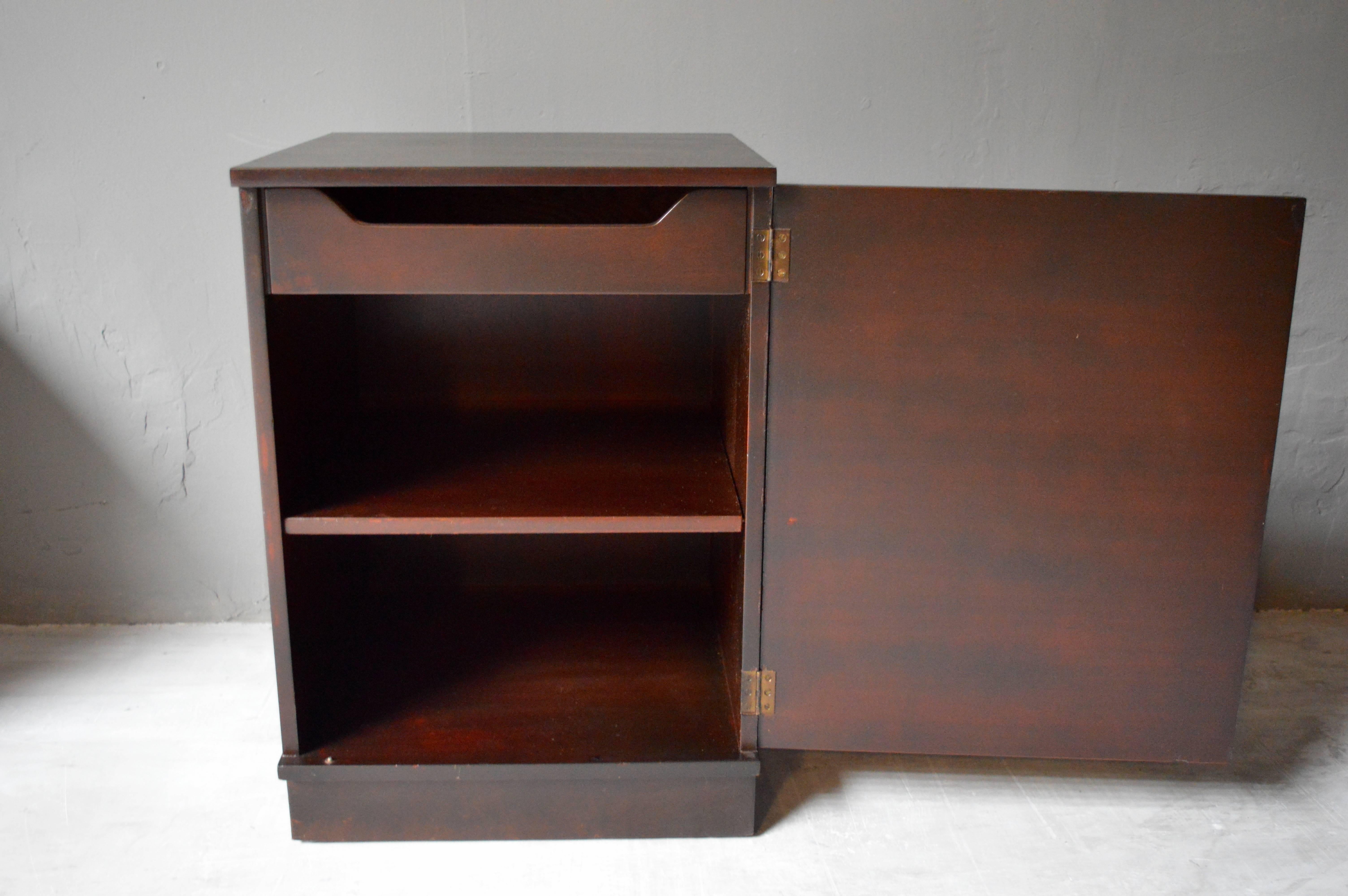 Leather Dunbar Nightstands For Sale