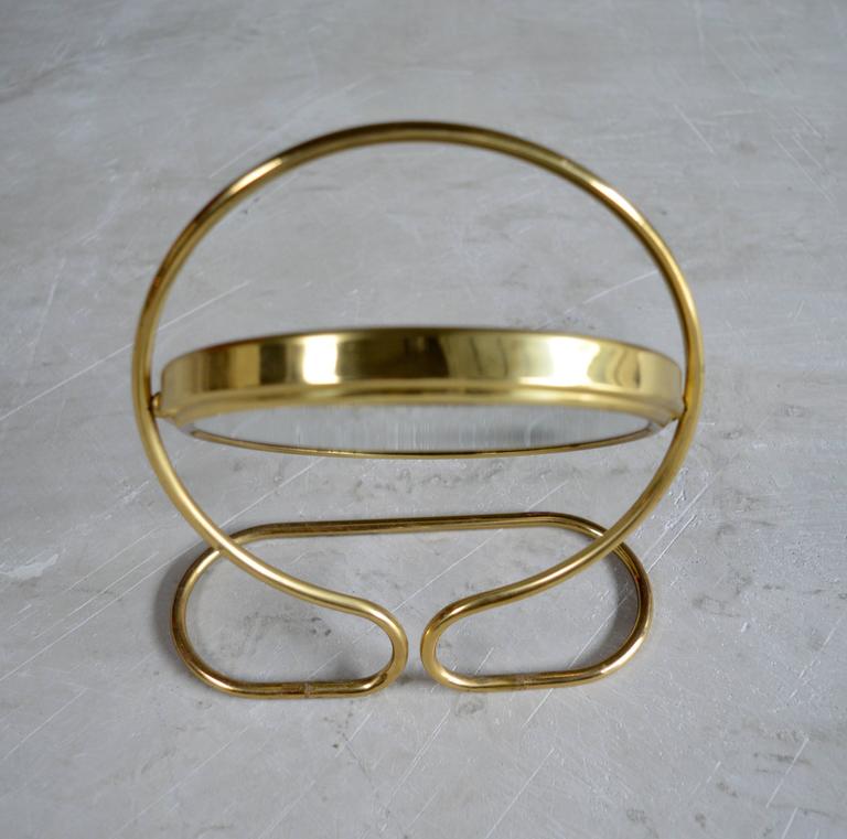 Petite French Vanity Mirror at 1stdibs