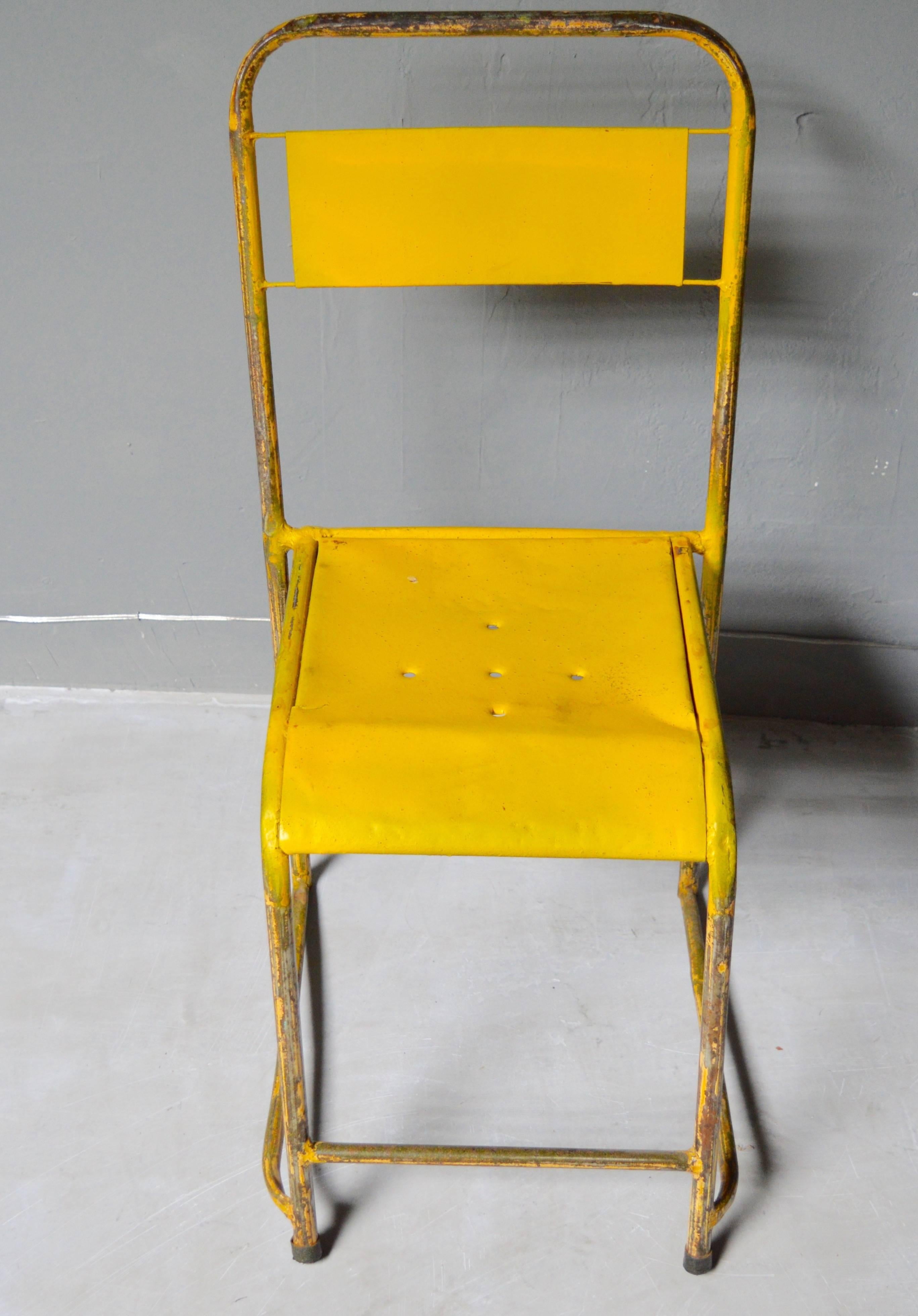 Mid-20th Century Pair of French School Chairs