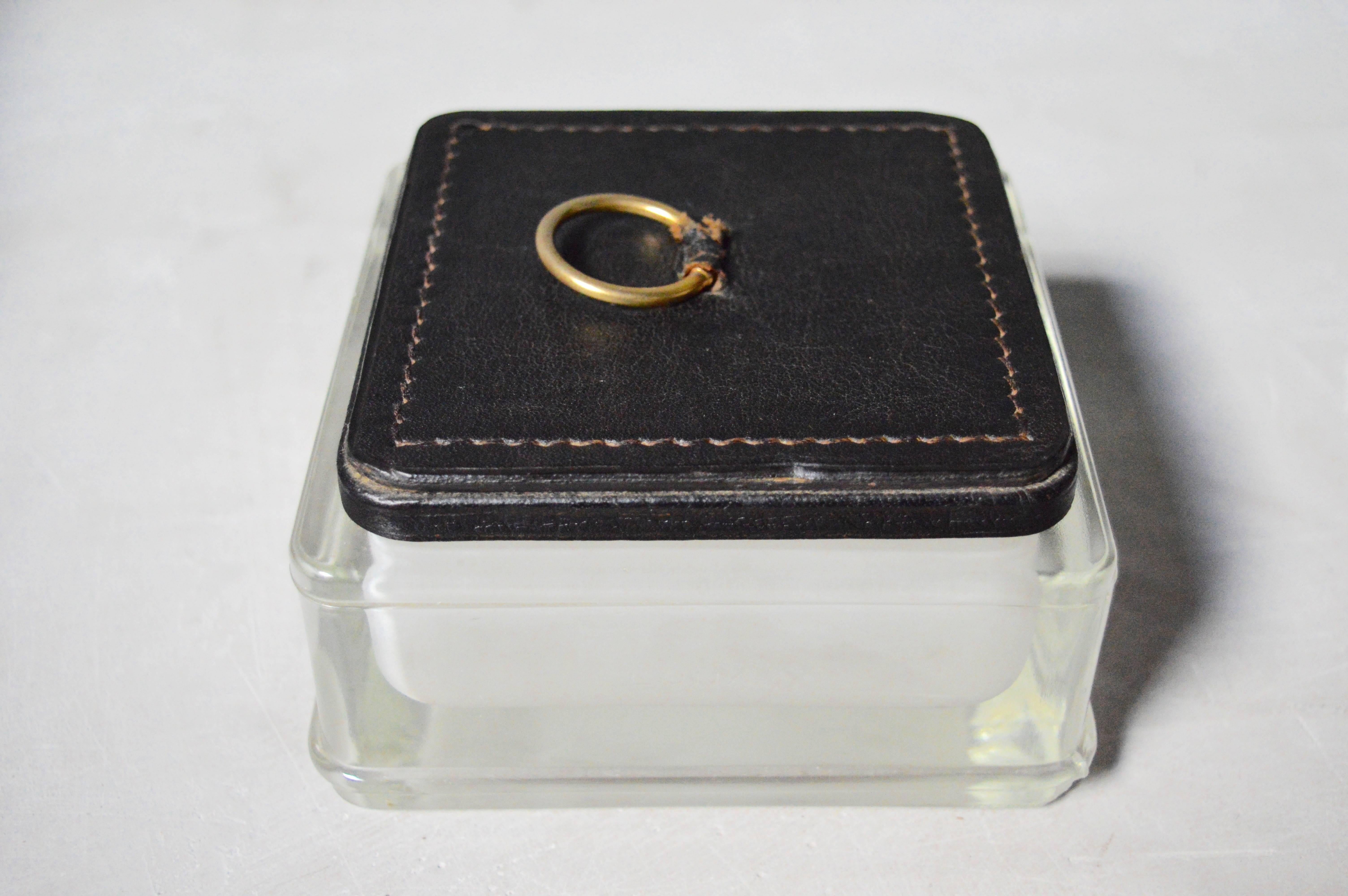 Jacques Adnet Box In Excellent Condition In Los Angeles, CA