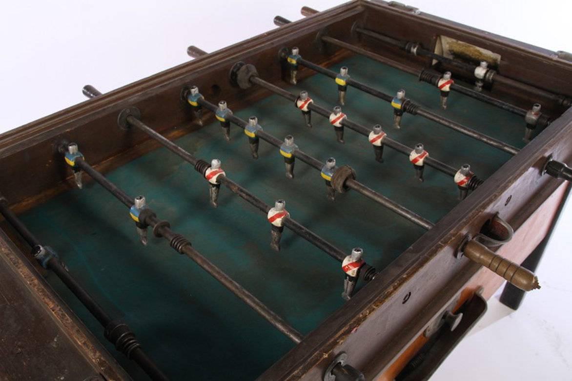 Mid-Century Foosball Table In Good Condition In Los Angeles, CA