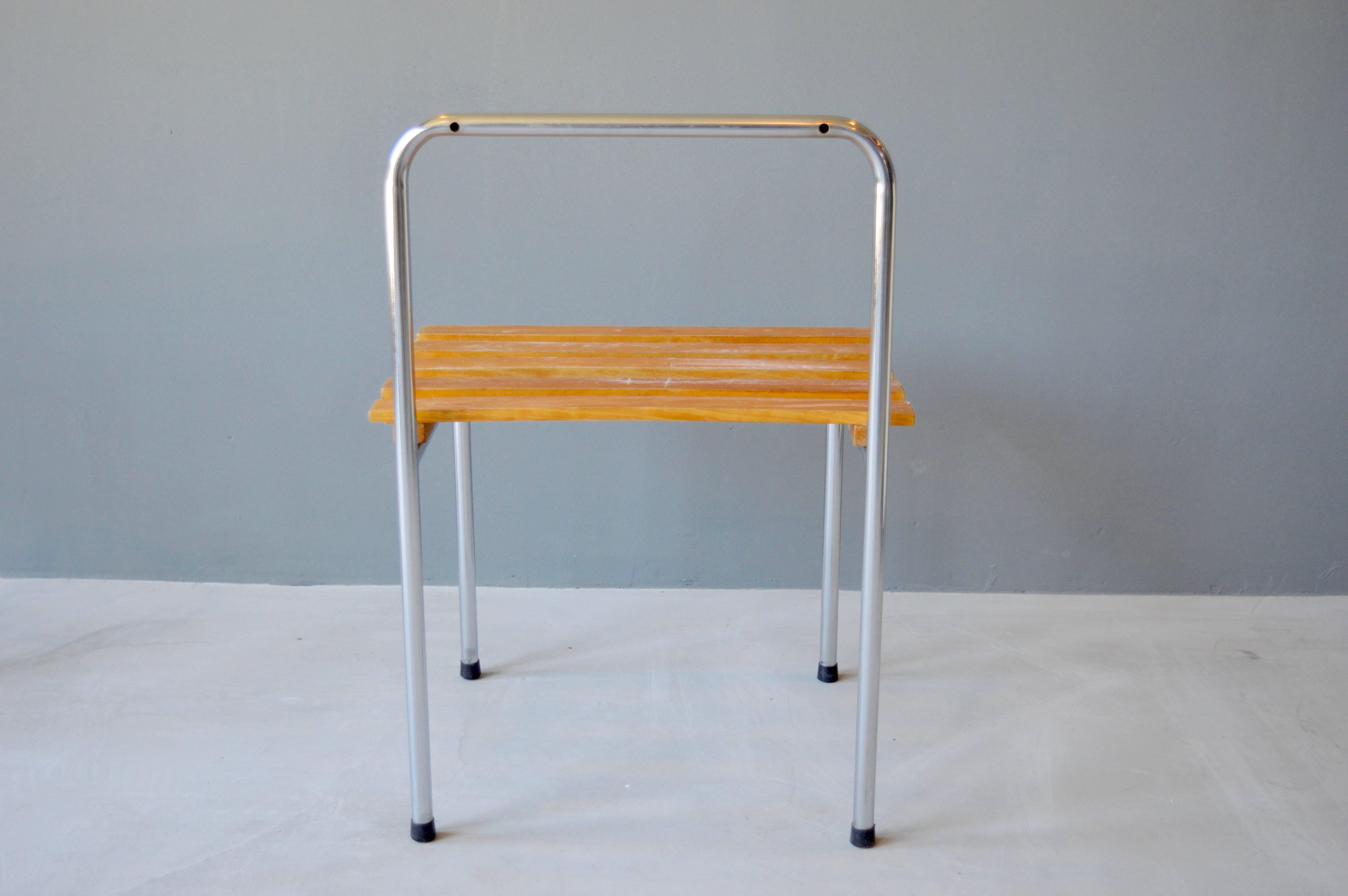 Charlotte Perriand Luggage Racks-Stools for Les Arcs For Sale 3