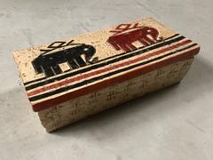 Rosenthal Netter Ceramic Box with Elephants