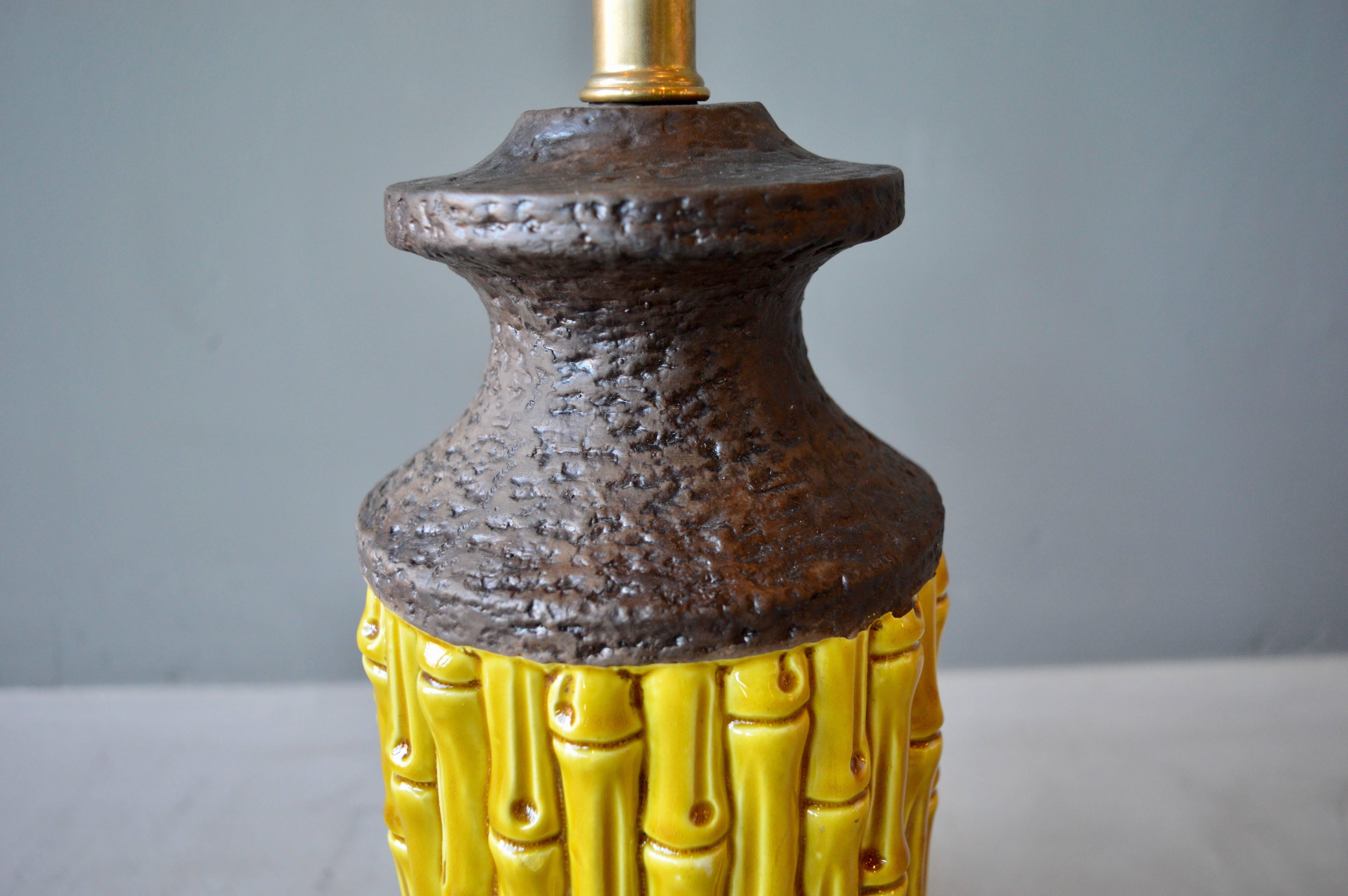 Italienische Keramiklampe (Ende des 20. Jahrhunderts) im Angebot