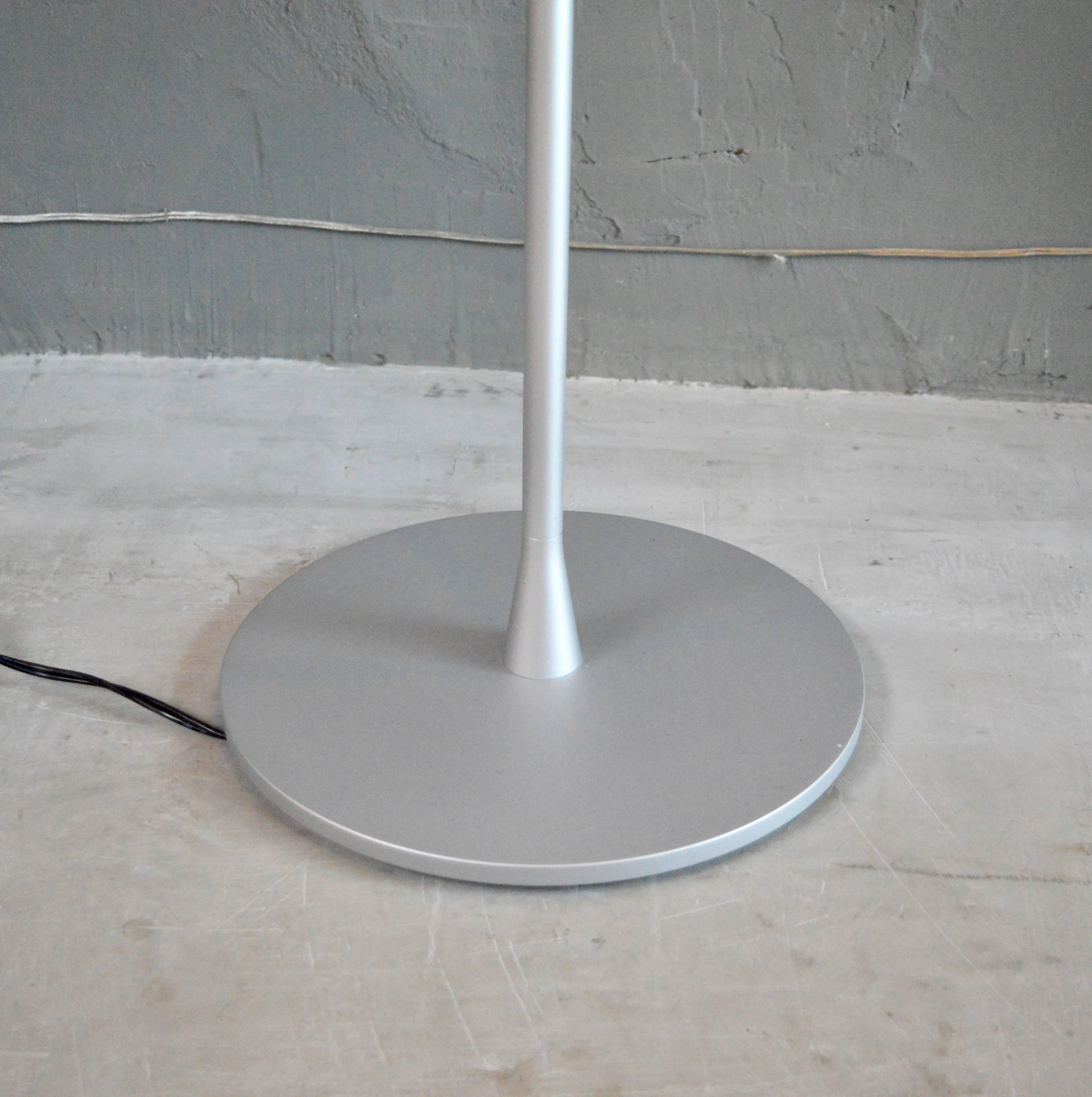 Nickel Glo-Ball Floor Lamp by Jasper Morrison for Flos