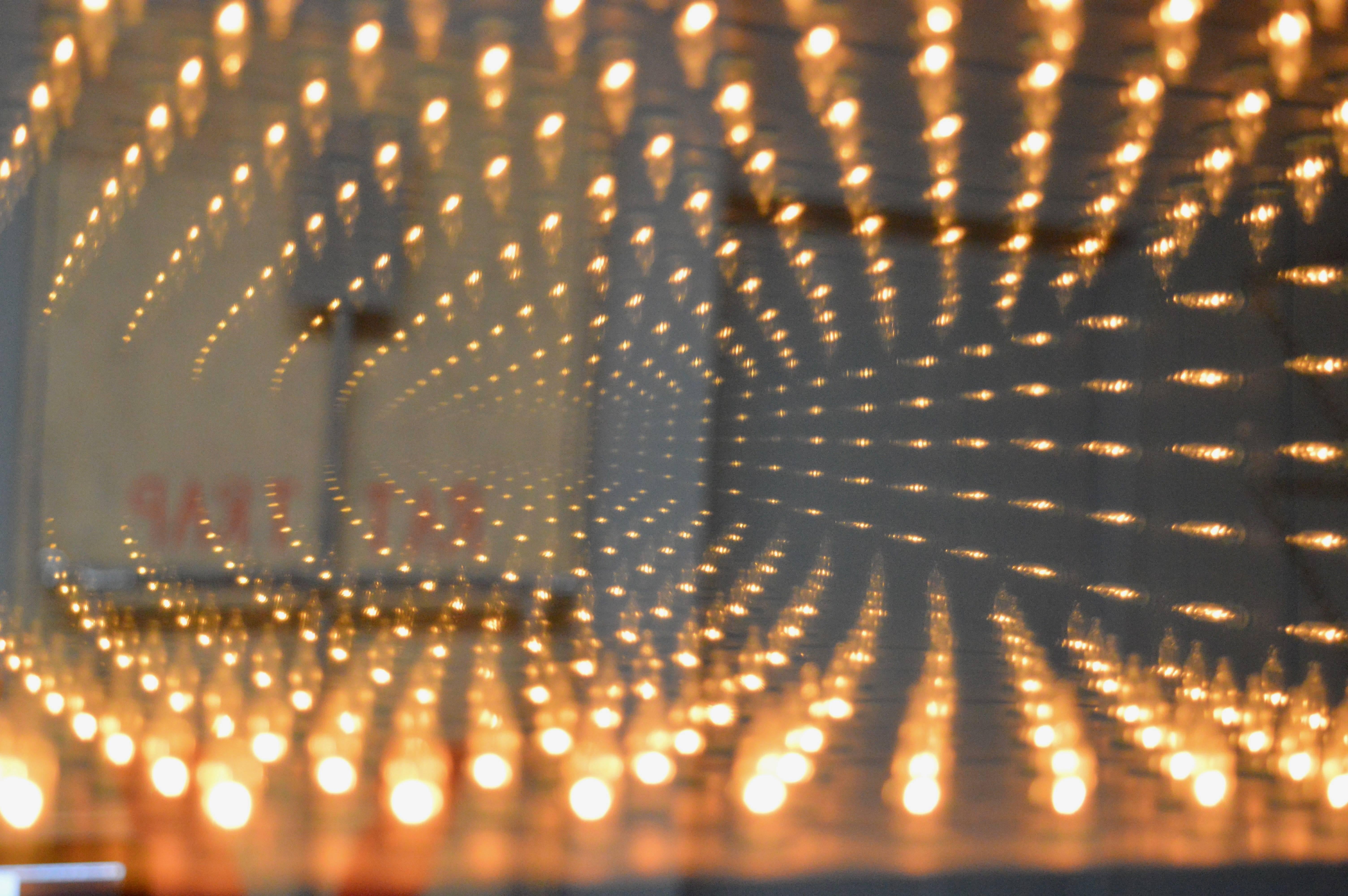 Late 20th Century Vintage Infinity Mirror
