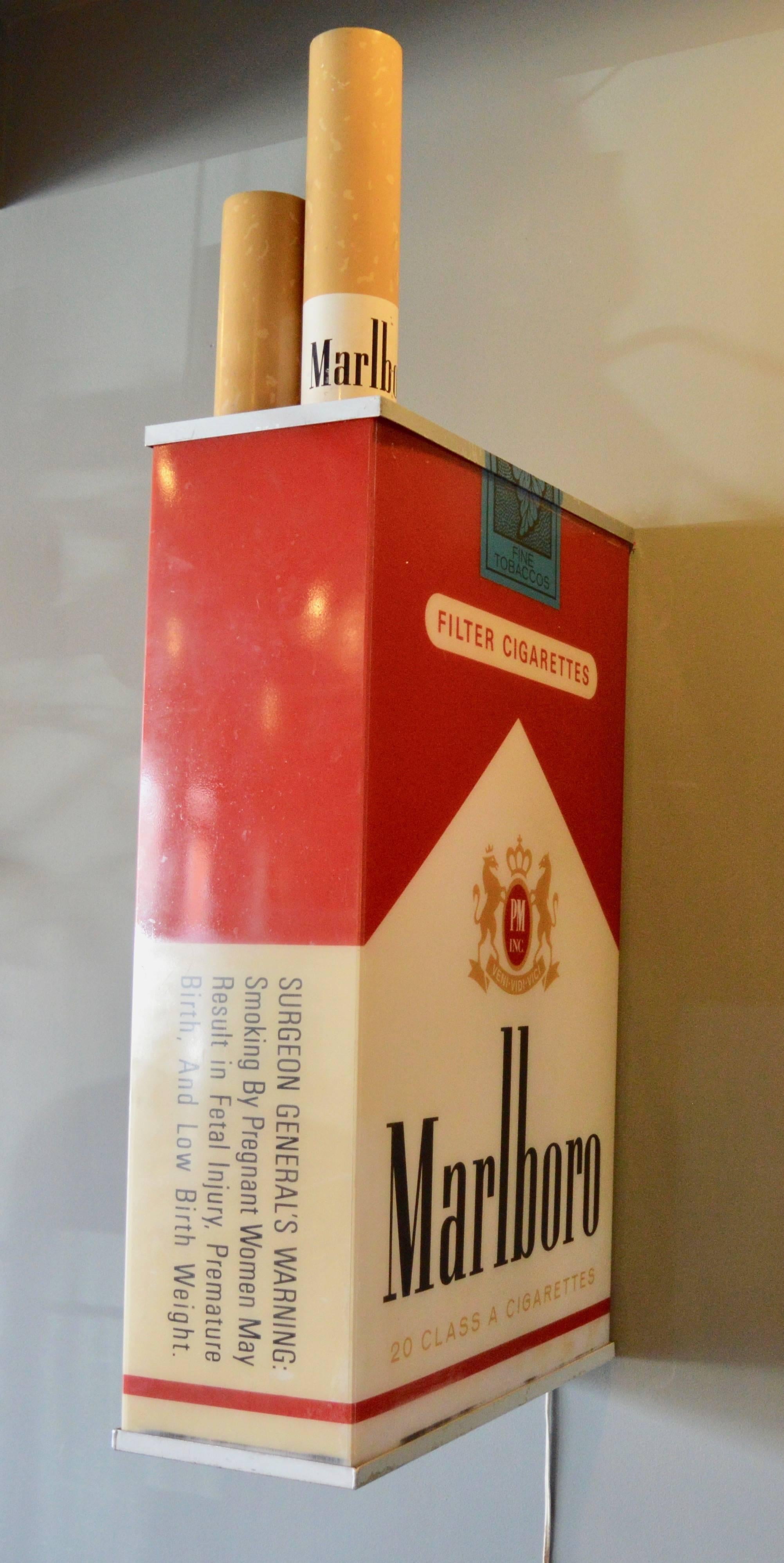 vintage marlboro cigarette pack