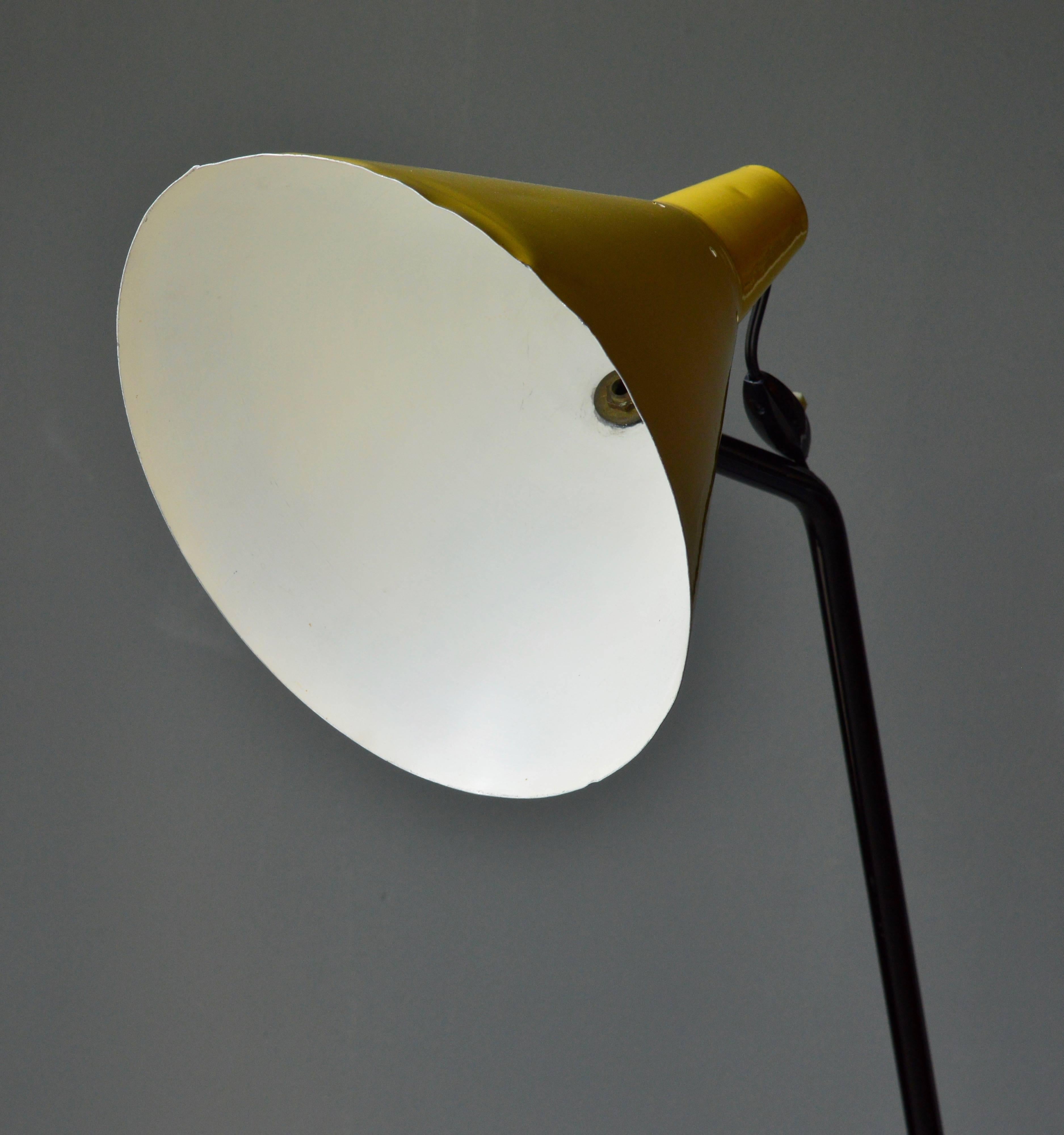 Aluminum Grasshopper Lamp in the Style of Svend Aage Holm Sorensen For Sale
