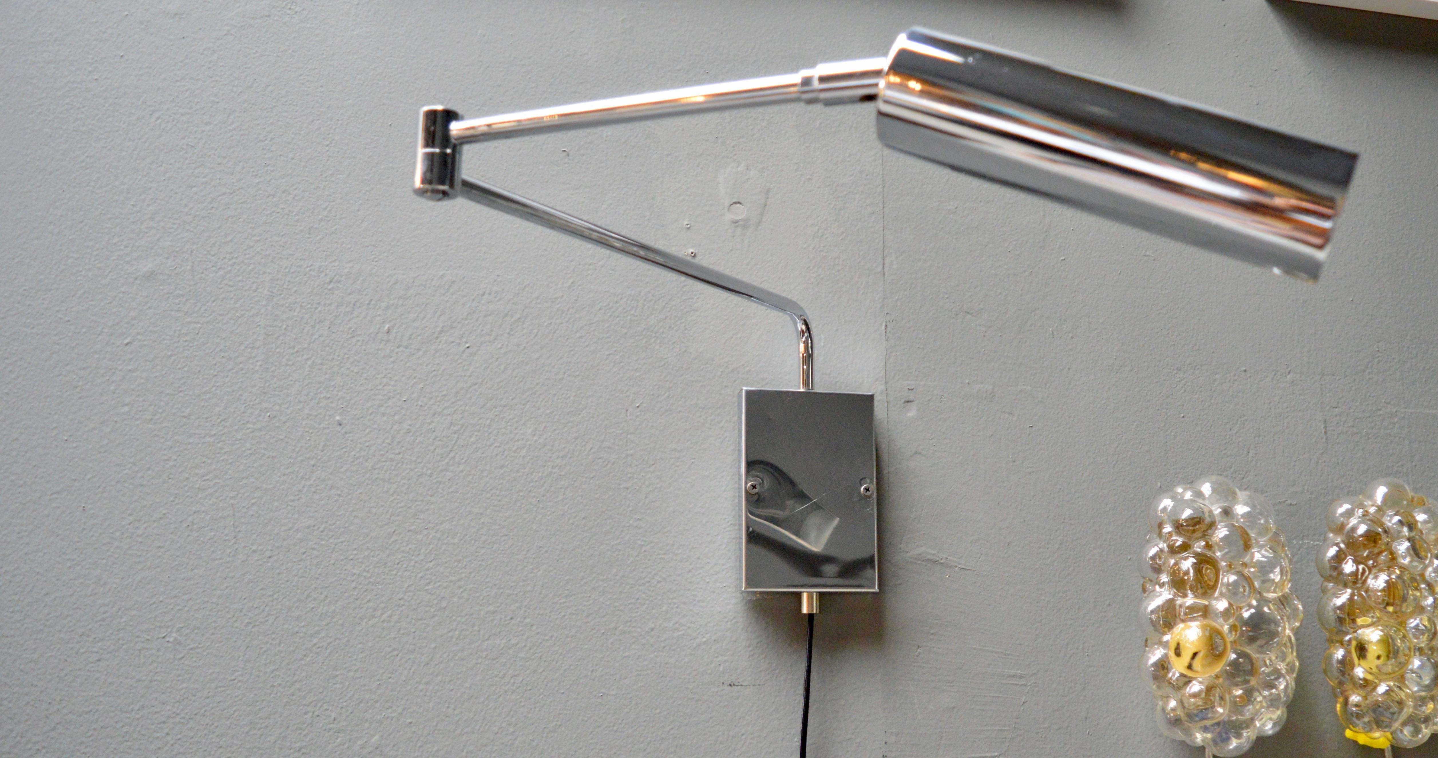 articulating wall light