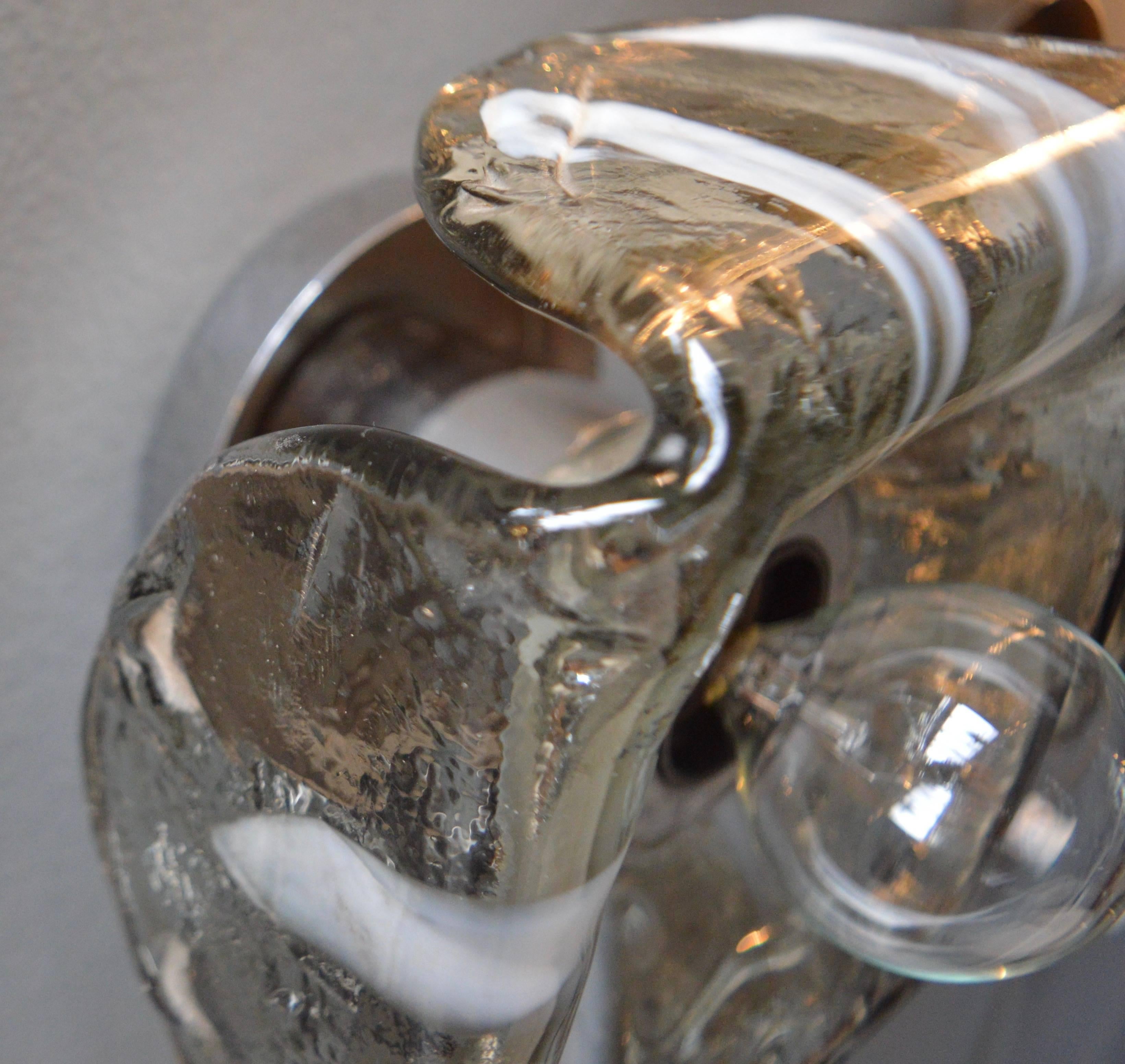 Murano Glass Sconces In Good Condition In Los Angeles, CA