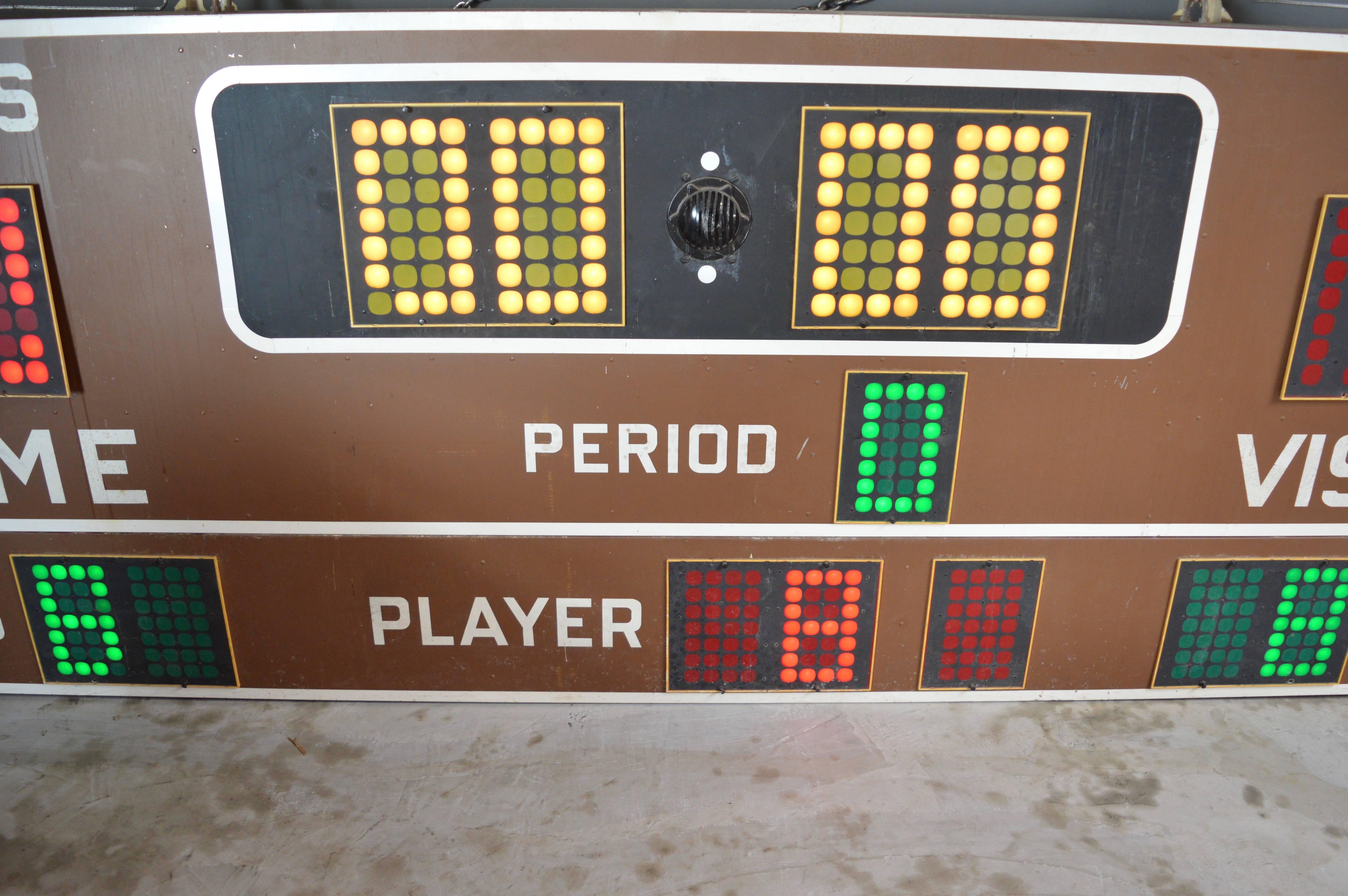 vintage fair-play scoreboard