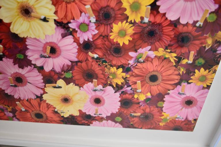Damien Hirst Flowers and Cigarettes Wallpaper at 1stDibs