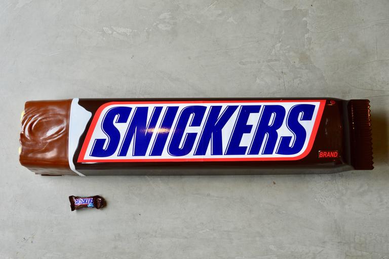 Massive Plastic Snickers Advertising Pop Art at 1stDibs | snickers pop ...