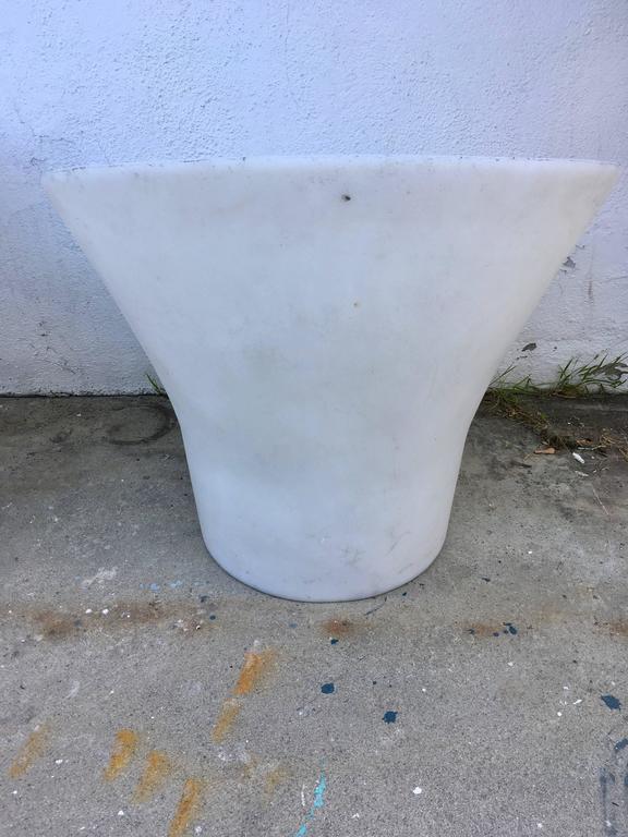 Pair of Sculptural Molded Plastic Outdoor Chairs For Sale ...