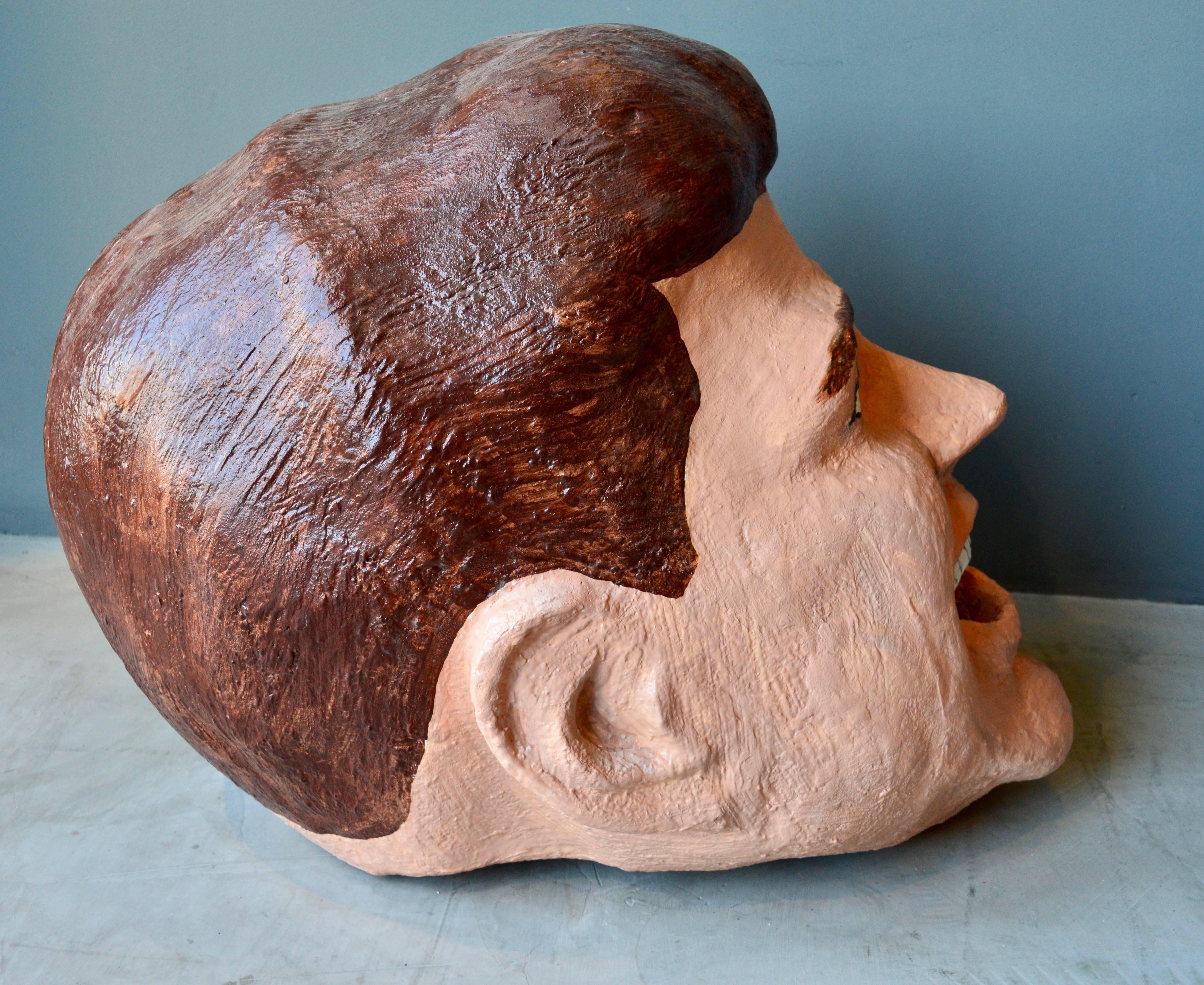 American Monumental JFK Sculptural Head