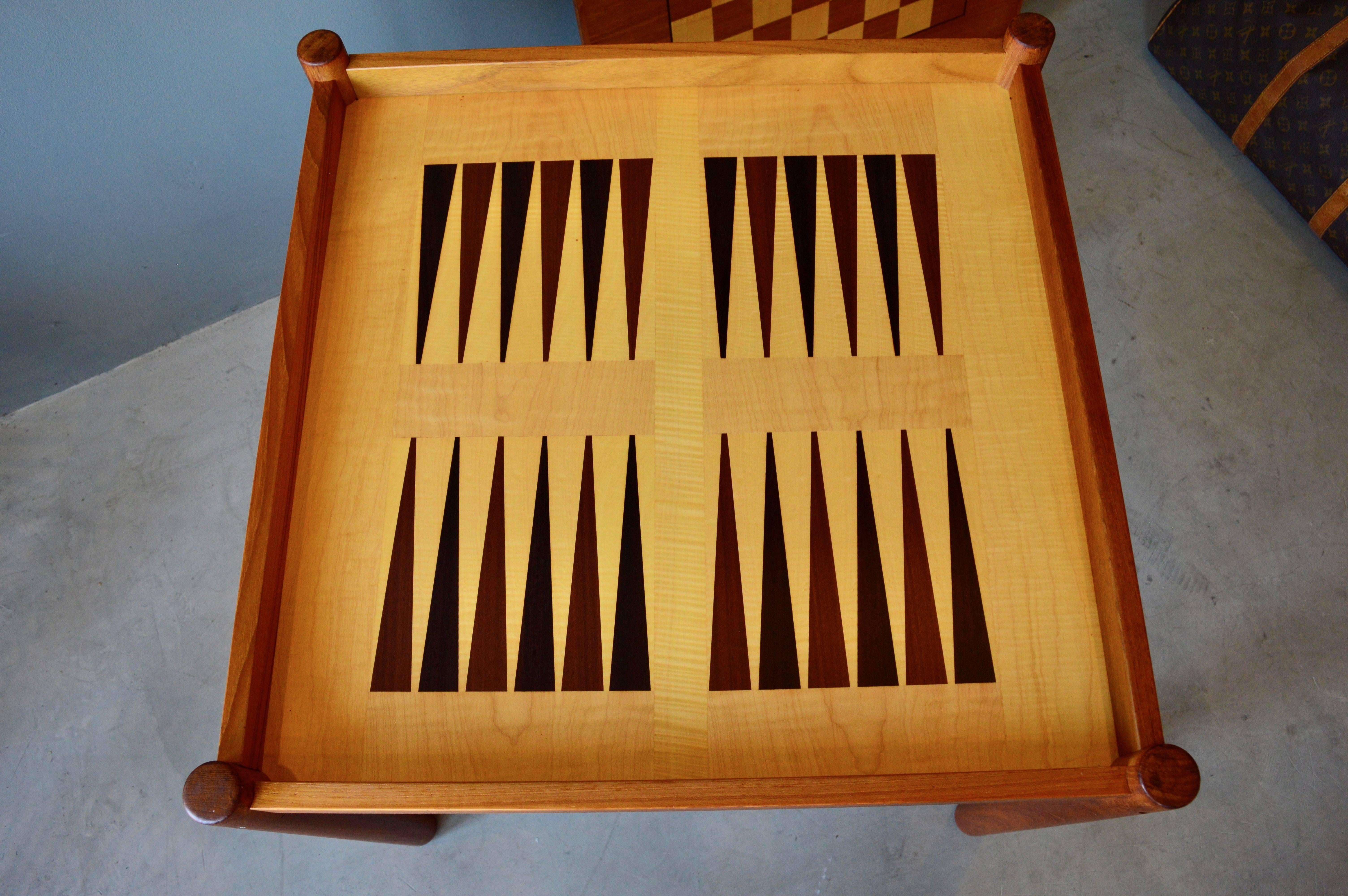 Teak Backgammon Game Table 1