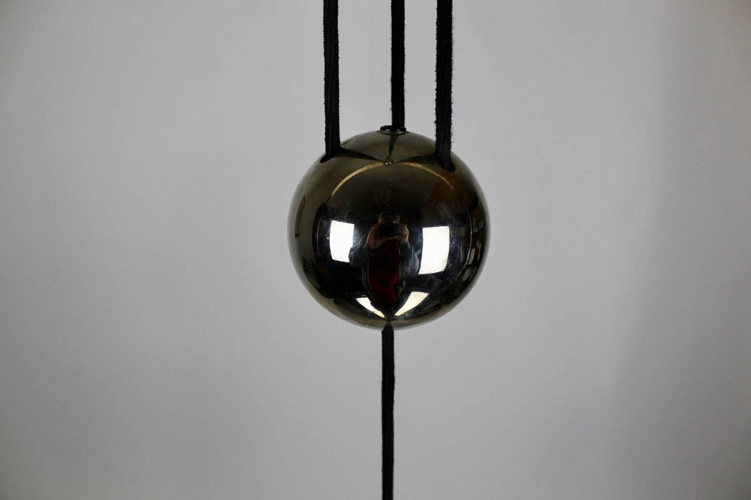 Florian Schulz Counter-Balance Pendant in Polished Nickel 2