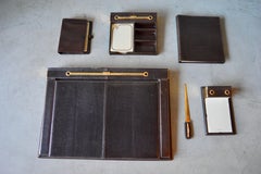 Rare Gucci Snake Skin Desk Set