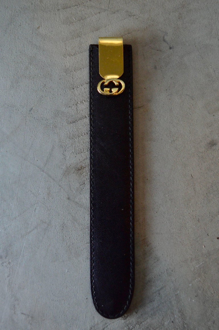 Gucci Brass Letter Opener For Sale at 1stdibs