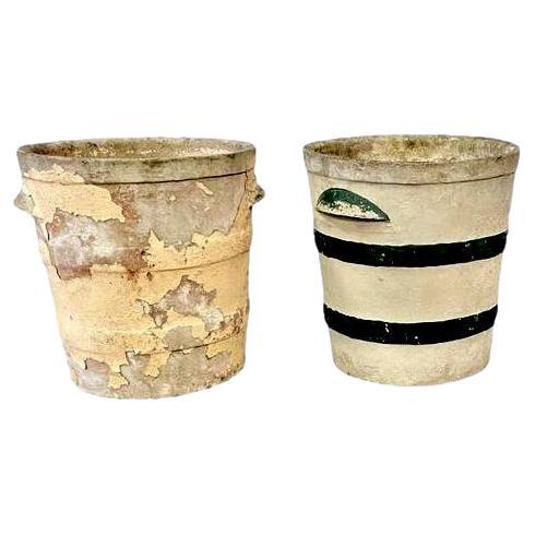 Willy Guhl Ridged Bin Planters, 1960s Switzerland For Sale