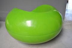 Eero Aarnio Green Fiberglass Pastil Chair