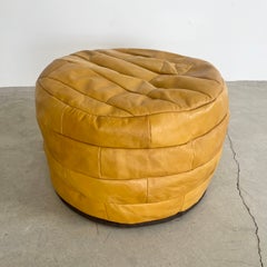 De Sede Yellow Patchwork Ottoman, 1970s Switzerland