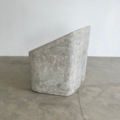 Pair of Willy Guhl Sculptural Concrete Chairs, 1960s Switzerland