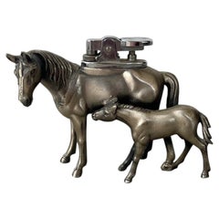 Horse Table Lighter, 1960s Japan