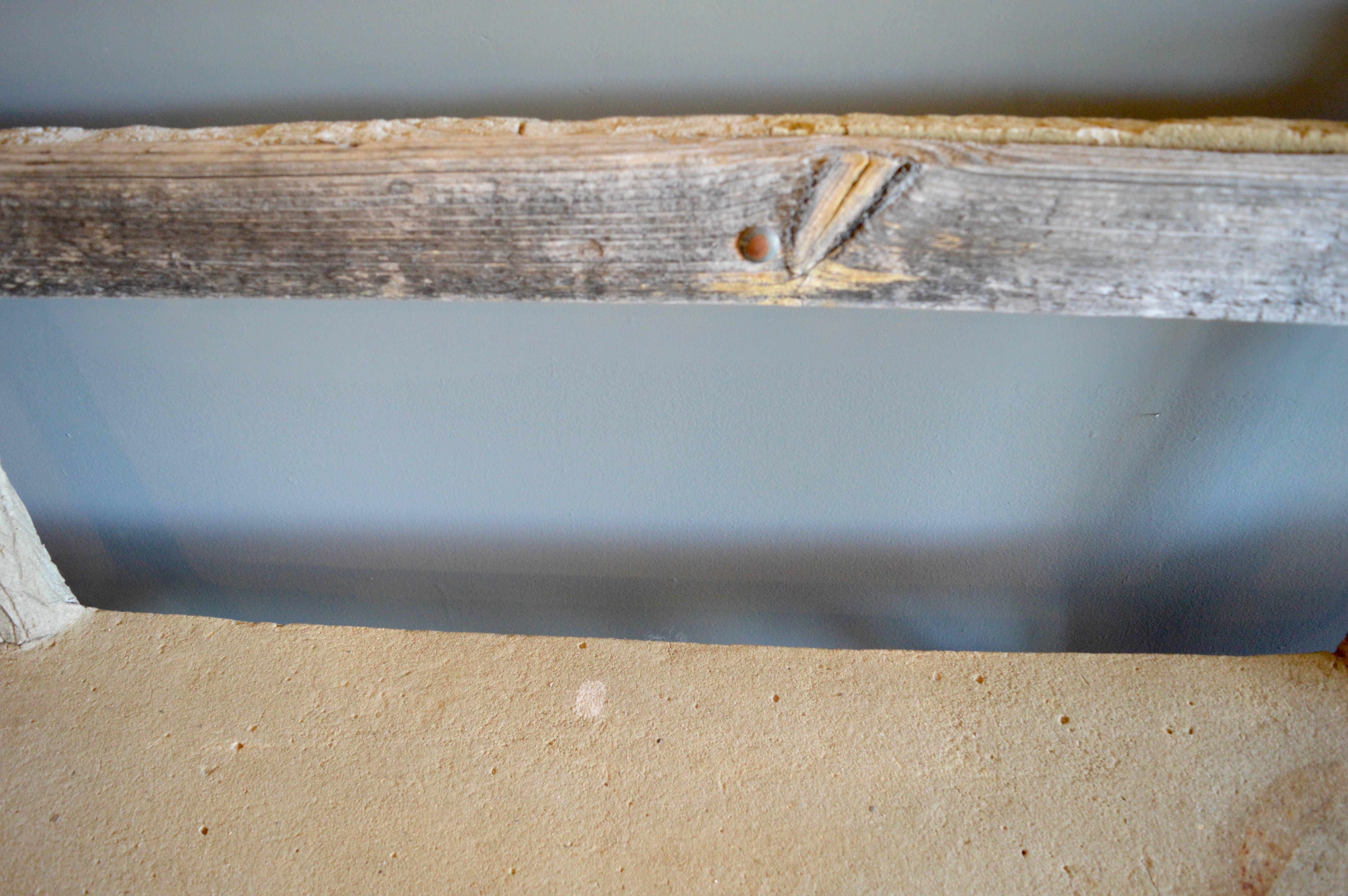 Concrete Folk Art Bench In Good Condition In Los Angeles, CA