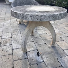 Sculptural Concrete Table, 1960s Belgium