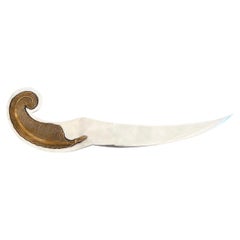 Ravinet d'Enfert Feather Letter Opener, 1960s France