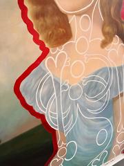 Monumental Original "Southern Gothic" Oil Painting by Butch Anthony
