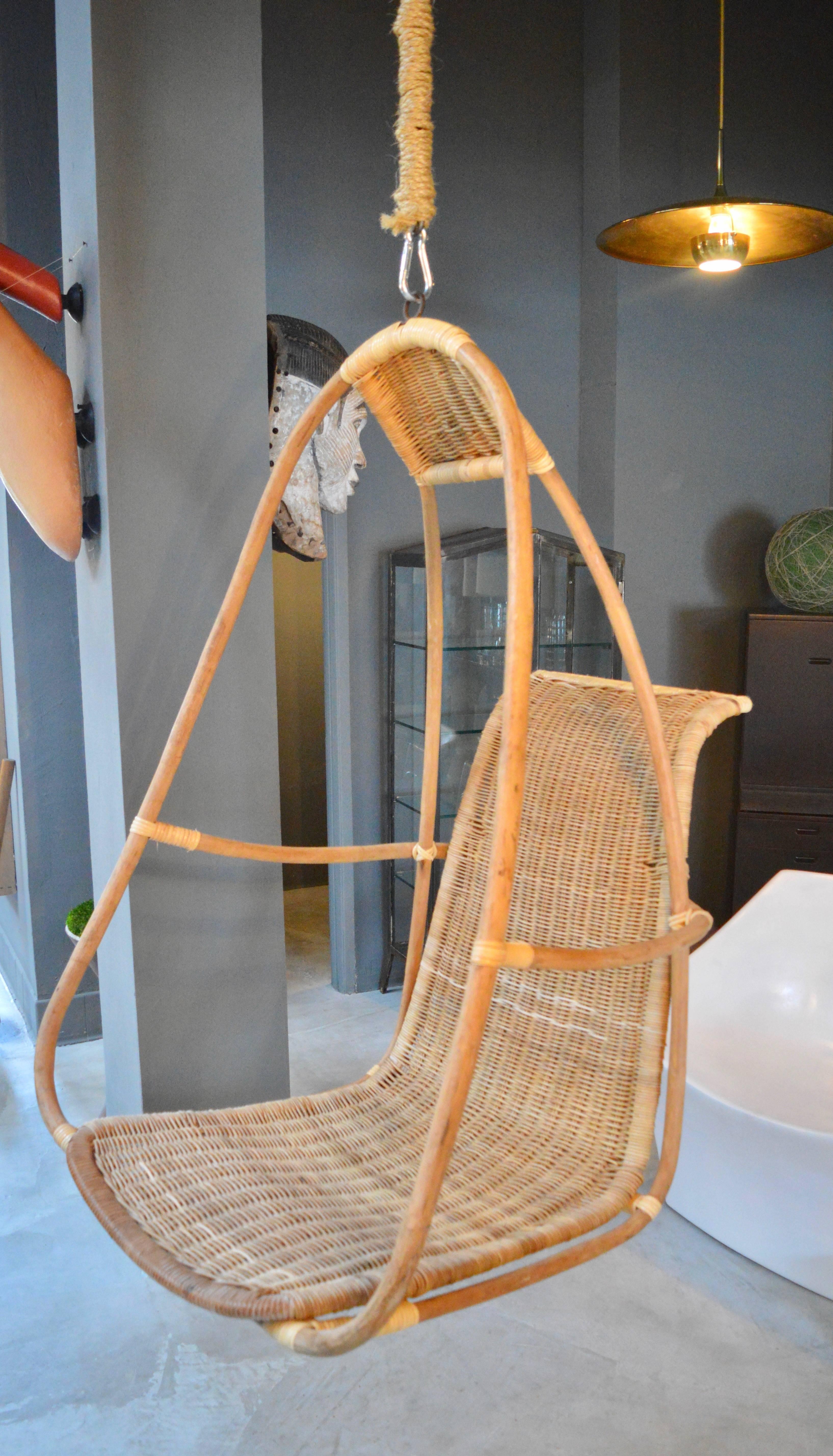 bamboo hanging chair