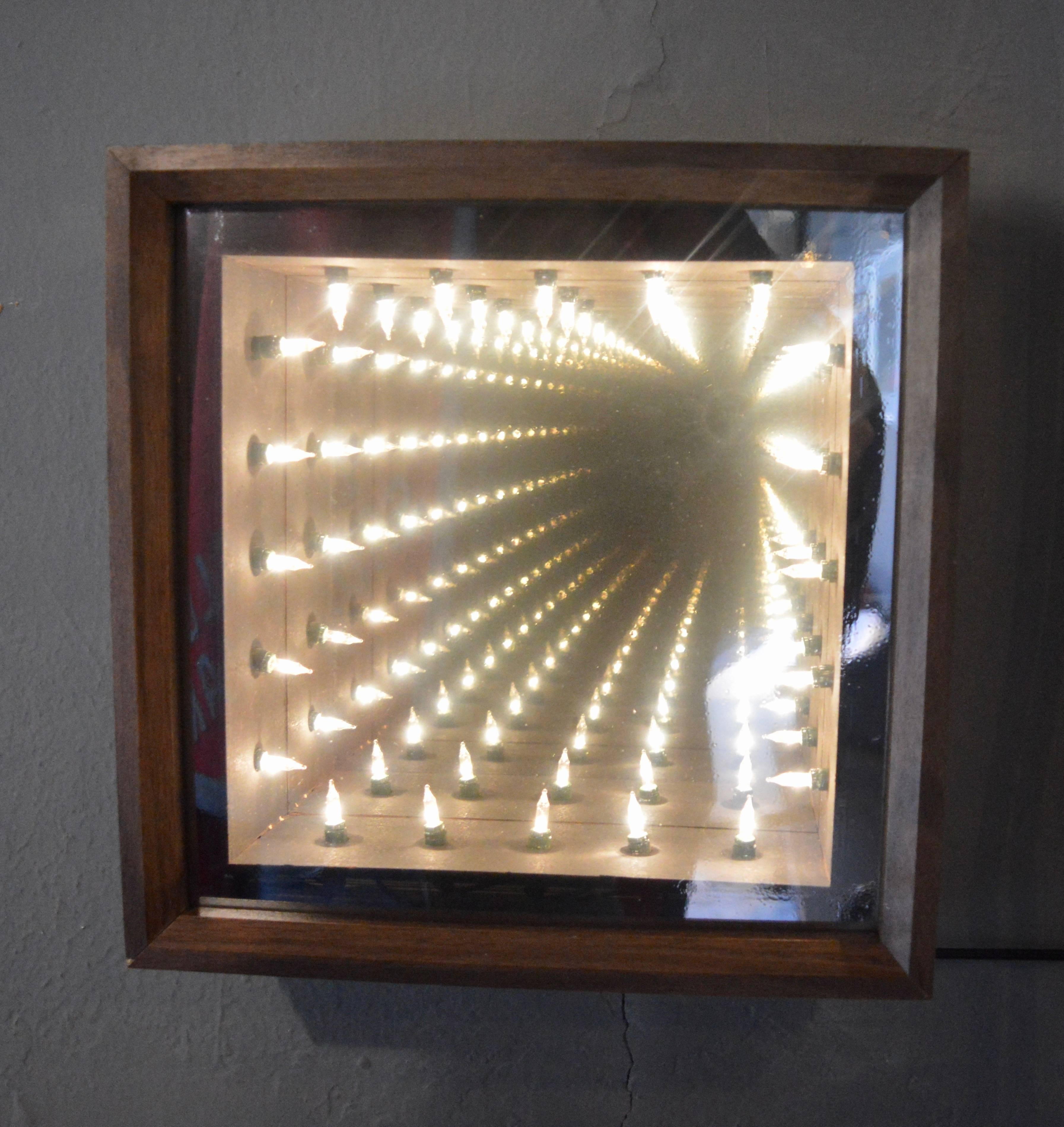 Vintage Infinity Mirror at 1stDibs infinity mirror vintage, infinity mirror for sale, infinity