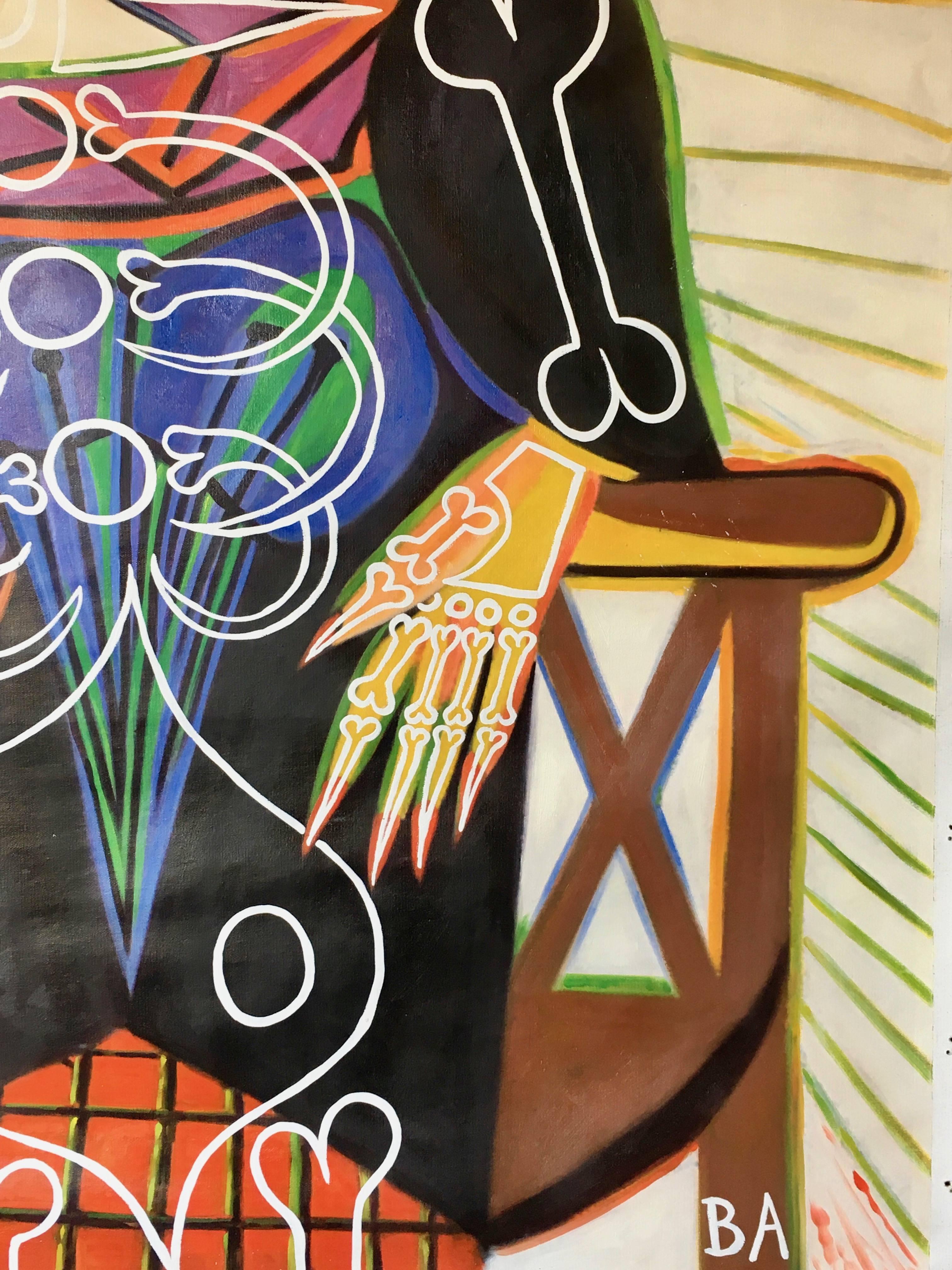 American Butch Anthony Original Painting 
