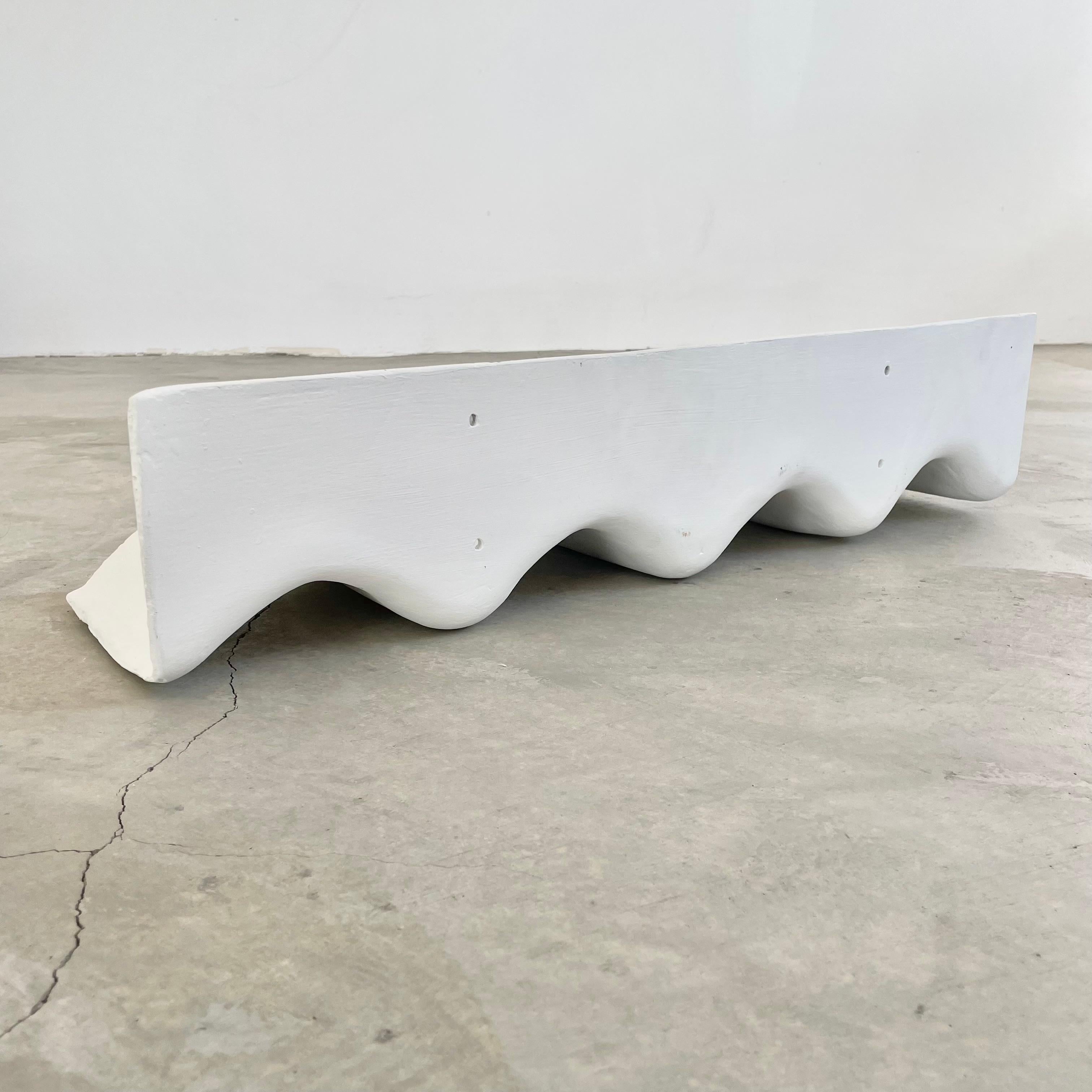 Sculptural Willy Guhl Concrete Shelf 8