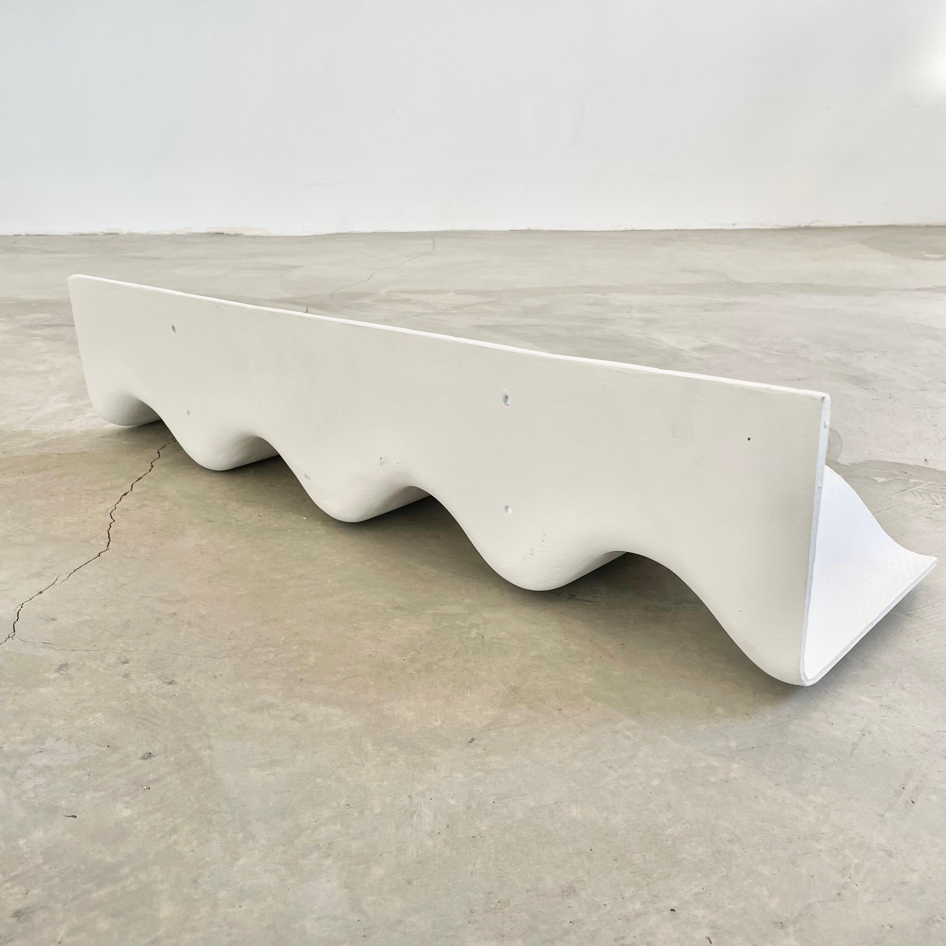 Sculptural Willy Guhl Concrete Shelf 9