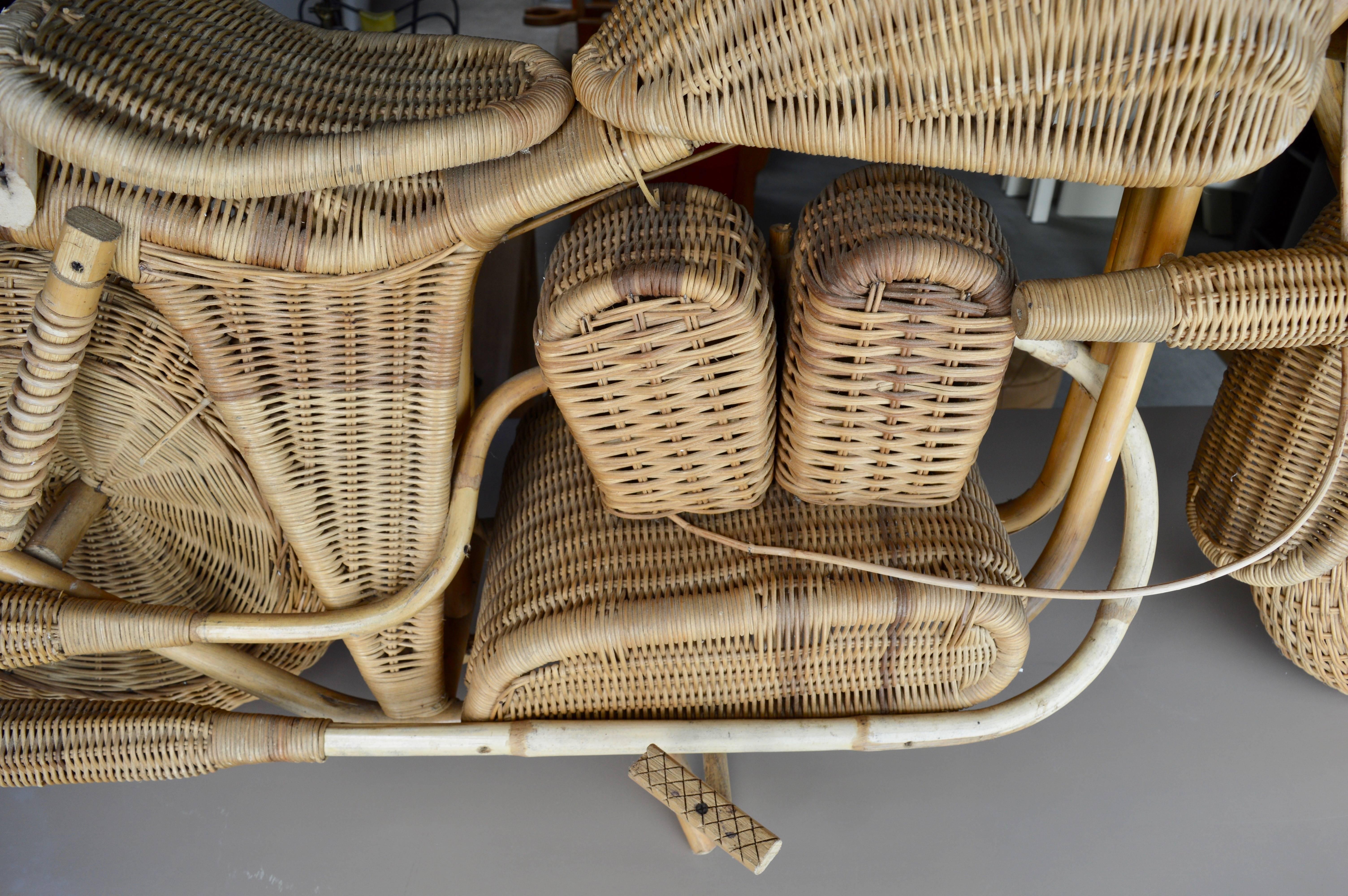 wicker motorcycle for sale
