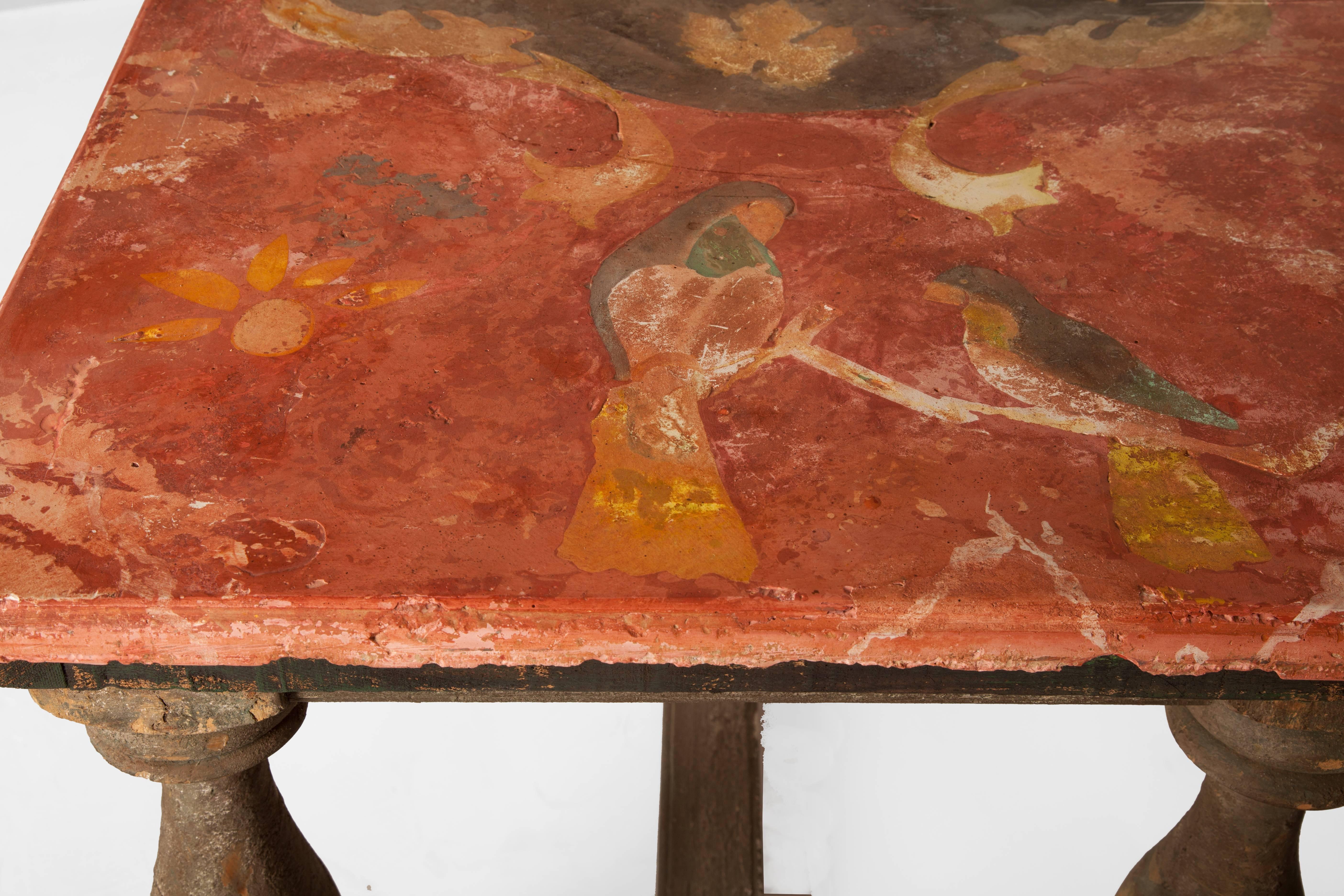 Limestone Pair of 18th Century Italian Chalk Tables For Sale