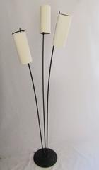 French 1960s Three-Arm Floor Lamp by Lunel