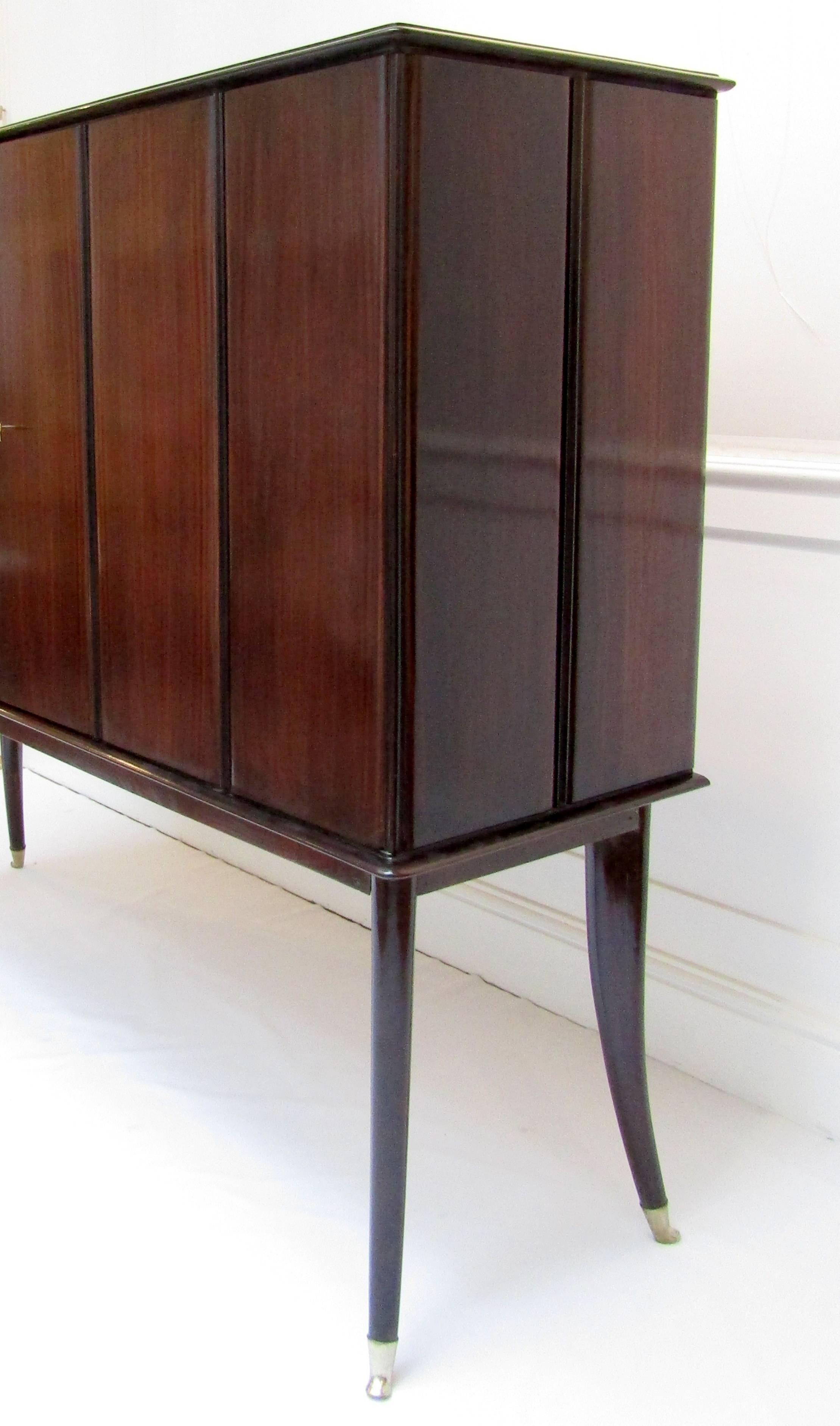 Mid-Century Modern 1950s Italian Cocktail Cabinet