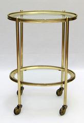 Italian 1950s Oval Brass Trolley