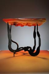 Union, Steel and Glass Table