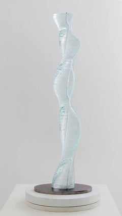 'Empress' Maquette, Small Low Iron Glass Sculpture